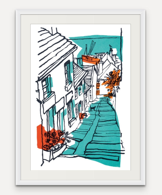Newlyn Screen Print