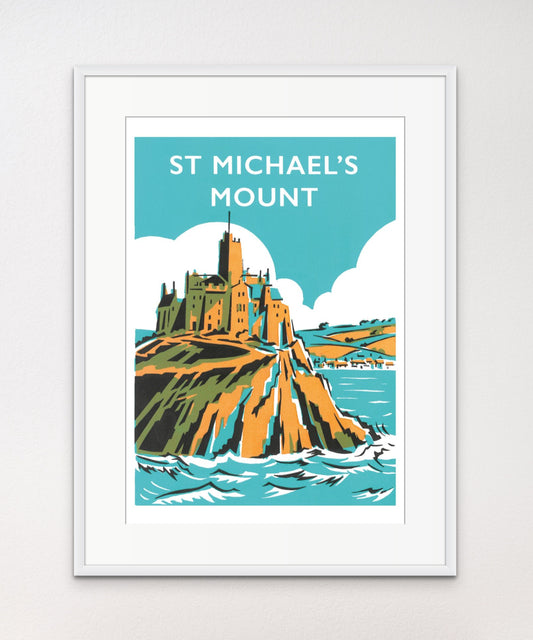 St Michael's Mount Screen Print