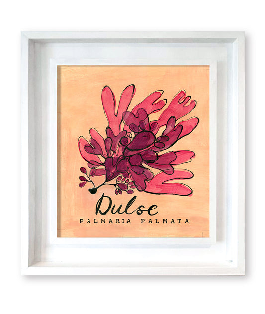 Dulce Seaweed Promenade Flag Artwork - Original Painting