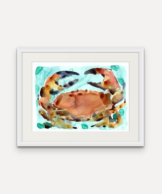 Crab Underwater